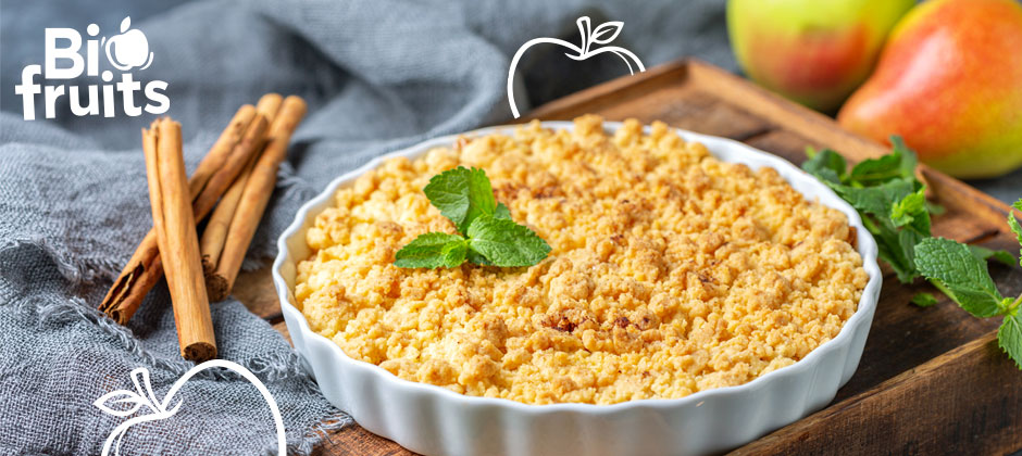 Crumble Aux Pommes Le Fameux "croquant Aux Pommes" Inventé Au Royaume ...